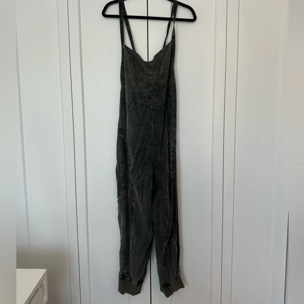 Free People FP movement split rock jumpsuit - Picture 3 of 8
